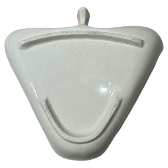 Vintage MCM Valley Vista #702 Calif USA Pottery Bowl Leaf Shaped Brown Set of 5 - Picture 14 of 16